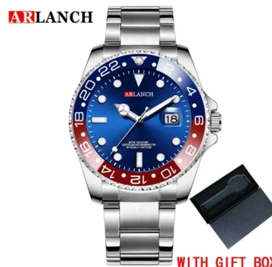 Arlanch Blue And Red Men's Watch