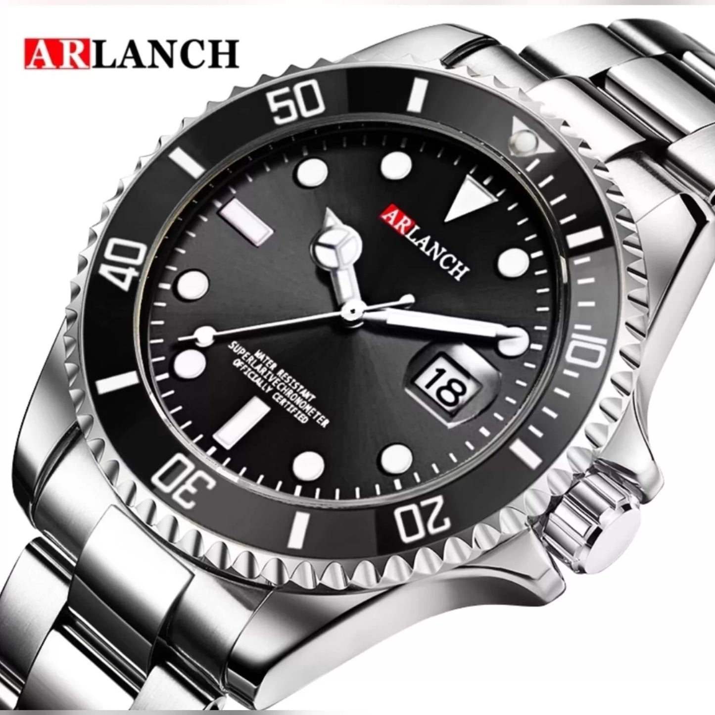 Arlanch Black Men's Watch