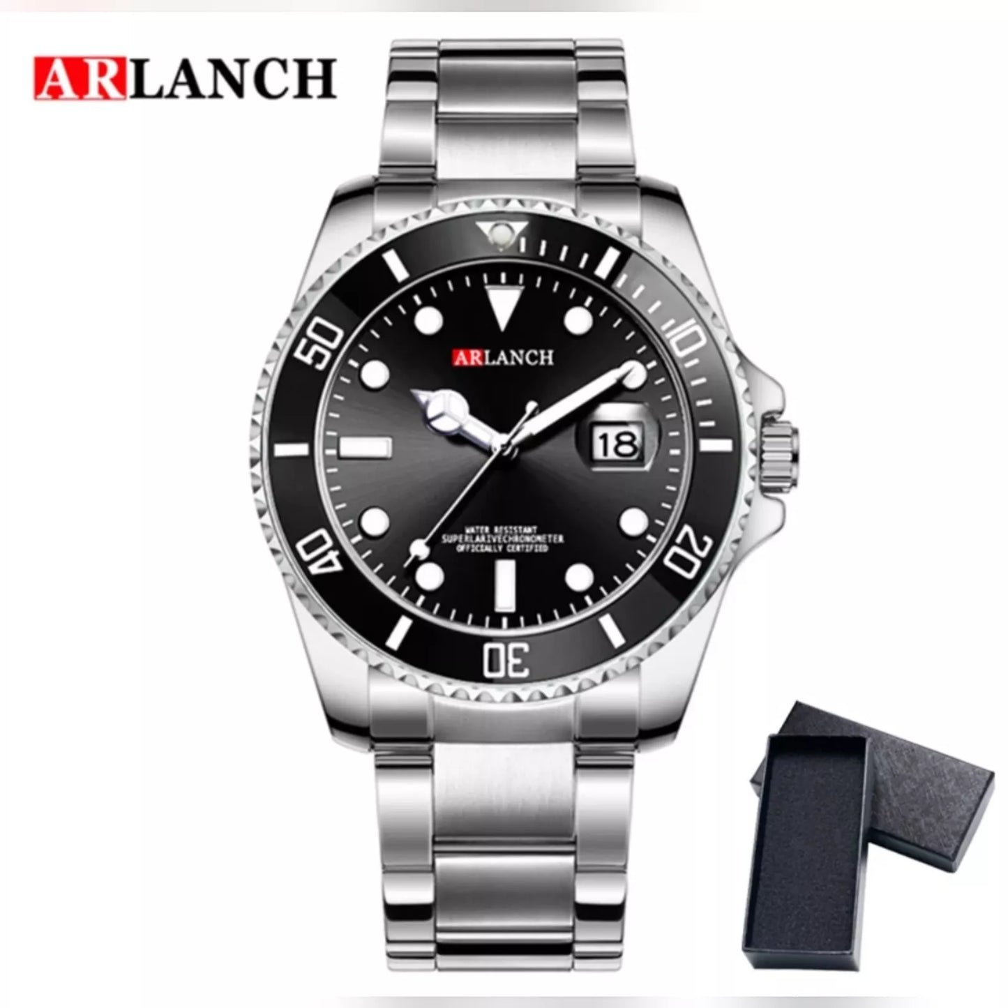 Arlanch Black Men's Watch