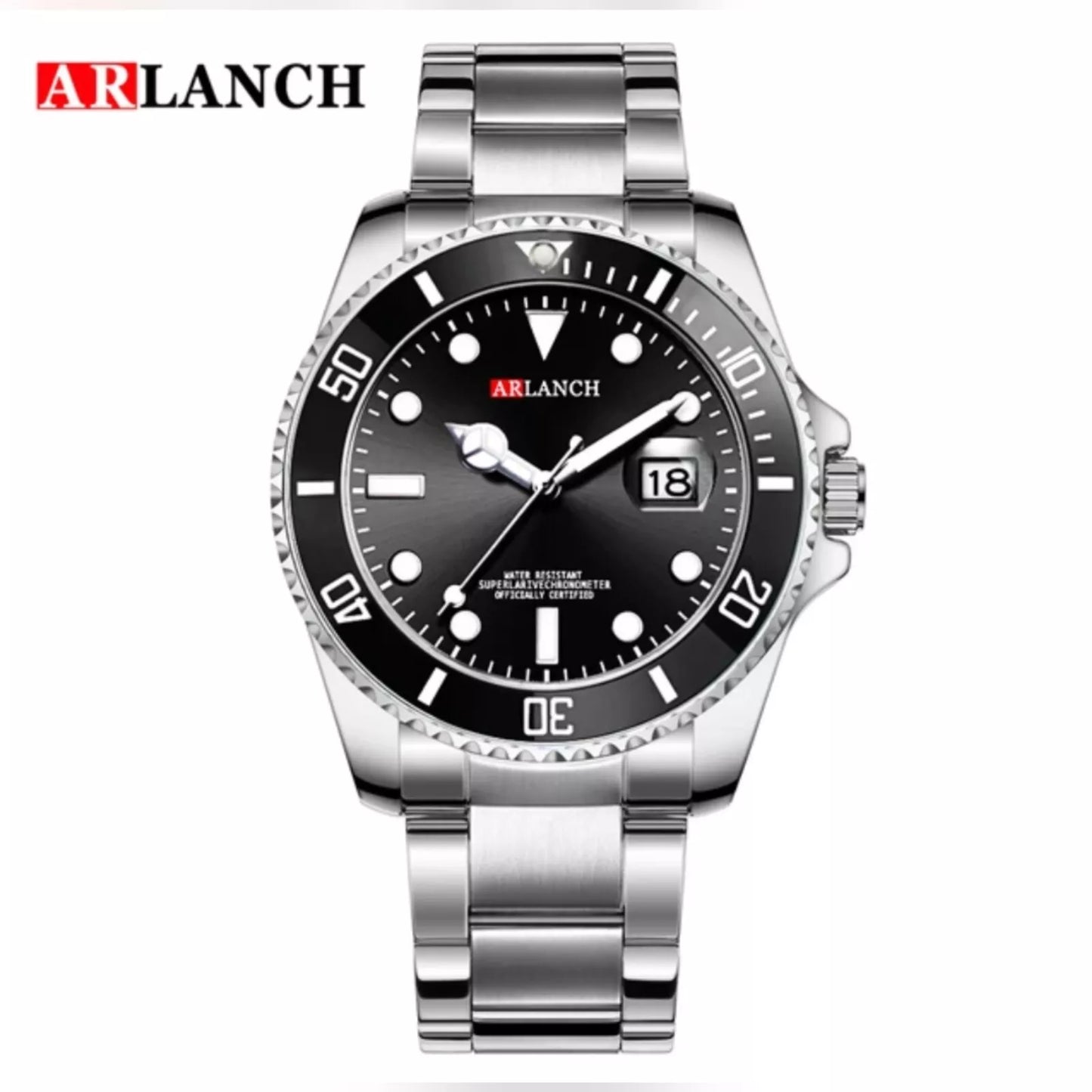 Arlanch Black Men's Watch